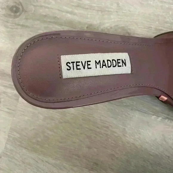 STEVE MADDEN Pance Clear PVC Purple 8 - Picture 3 of 10
